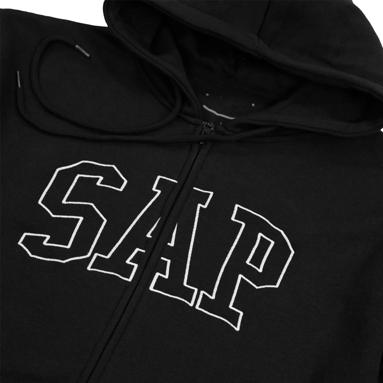 Sapnap SAP Embroidered Full-Zip Hoodie