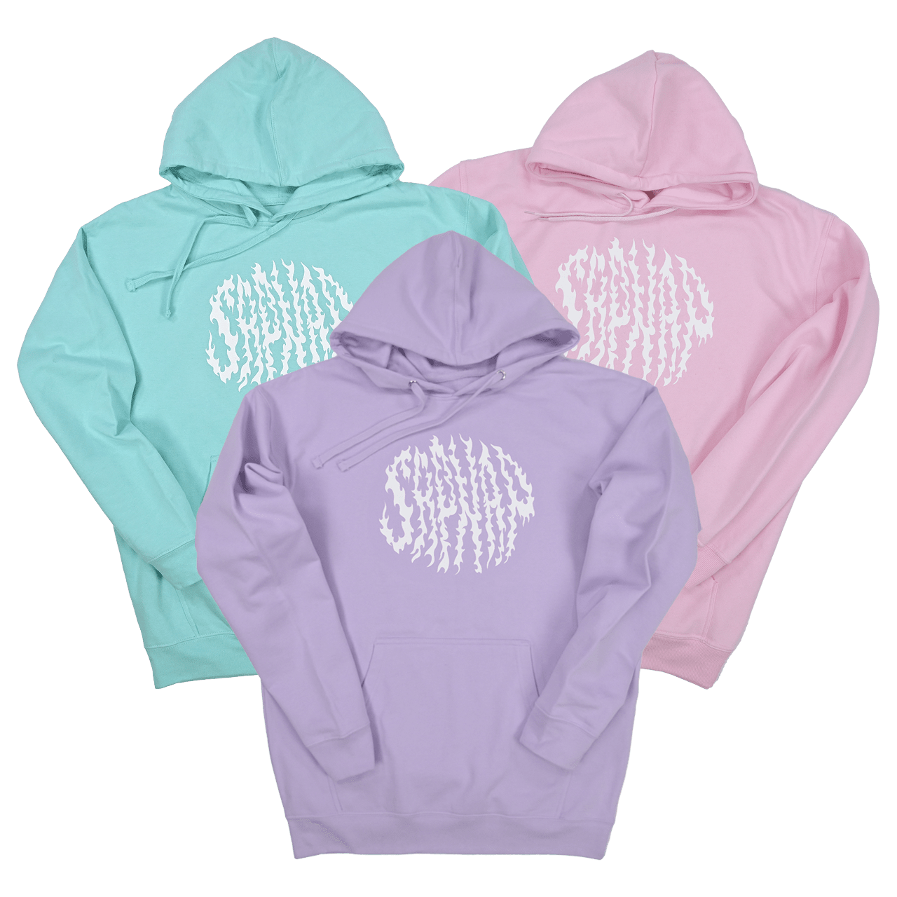 Money pastel best sale flames hoodie