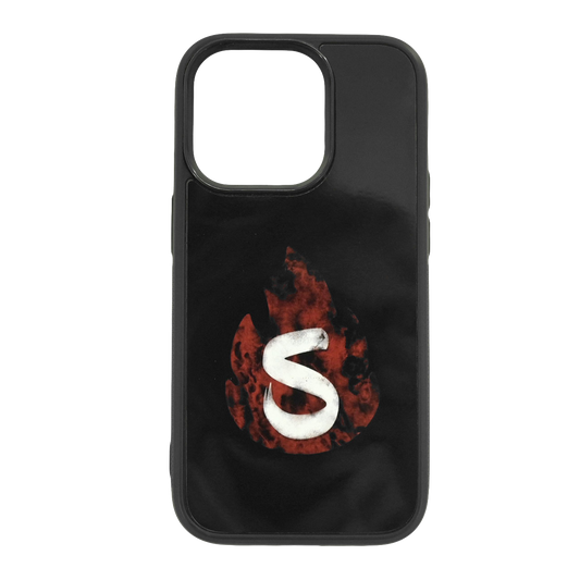 Sapnap Flaming S iPhone Phone Case