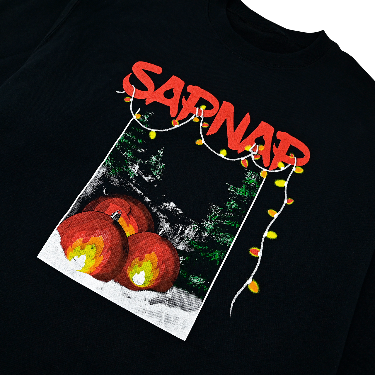Sapnap Holiday Lights and Ornaments Sweatshirt