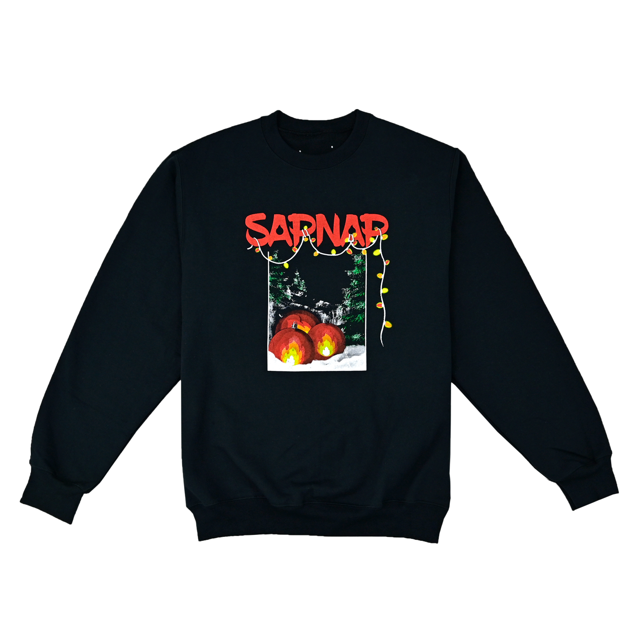 Sapnap Holiday Lights and Ornaments Sweatshirt