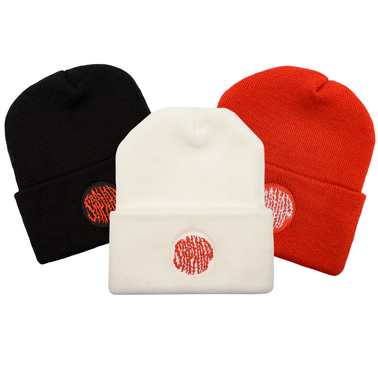Sapnap Flame Name Cuffed Beanie