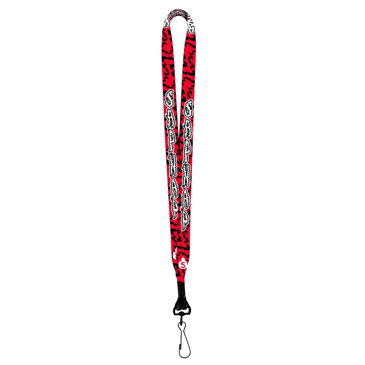 Sapnap Red and Black Chaos Lanyard