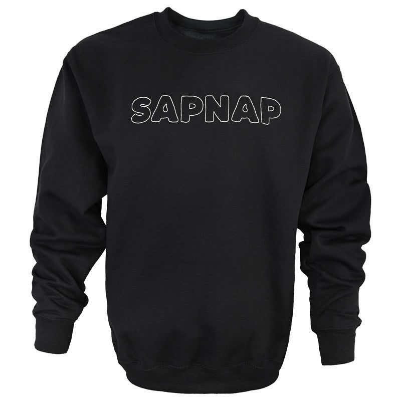 Sapnap Embossed Logo Crewneck Sweatshirt