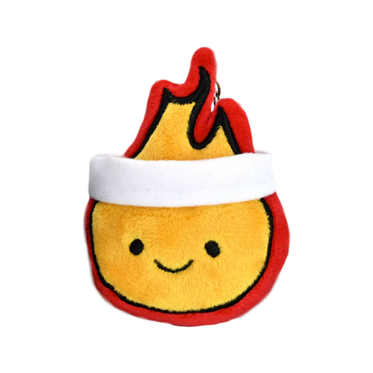 Sapnap Flame Plush Keychain