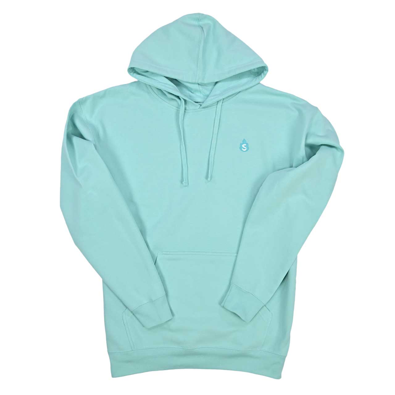 Sapnap Pastel Embroidered S Flame Pullover Hoodie
