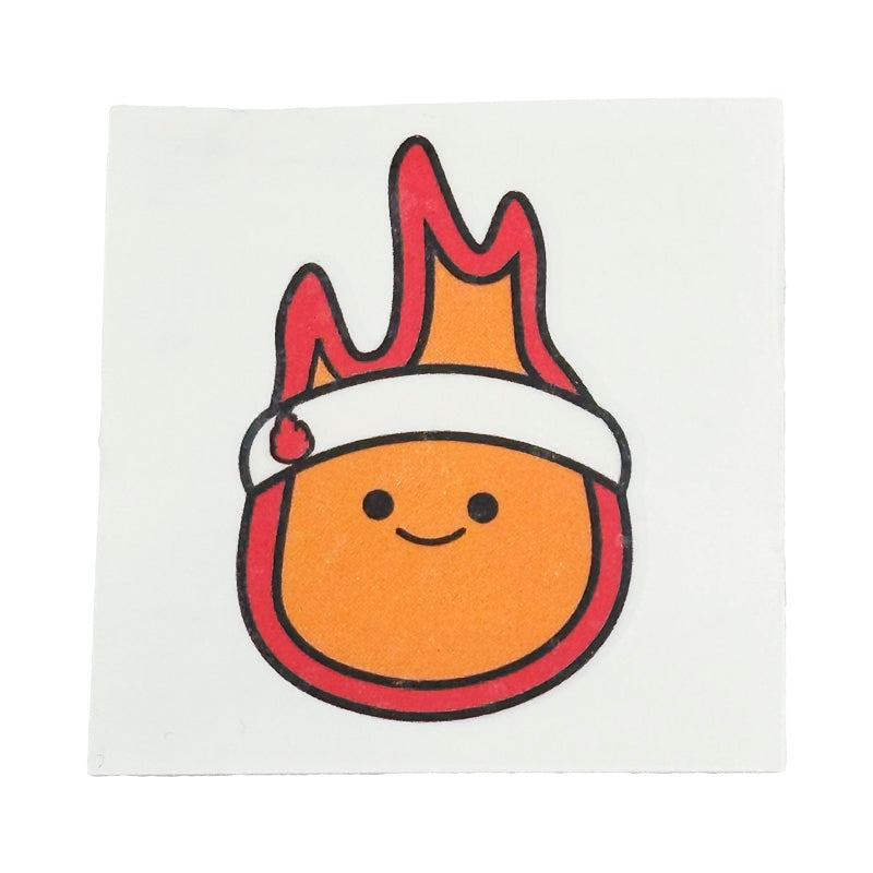 Sapnap Flame Character Temporary Tattoo