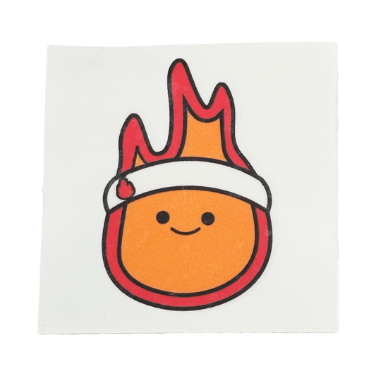 Sapnap Flame Character Temporary Tattoo